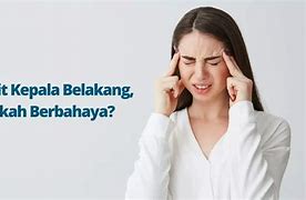 Saya Sakit Kepala Bahasa Inggrisnya